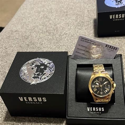 versus versace watch instructions|versus versace watch costco.